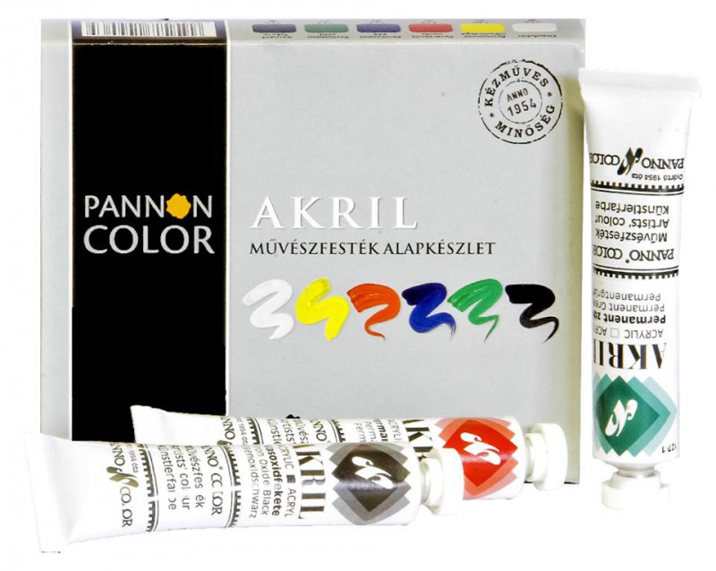 Pannoncolor akril festék készletek fotó