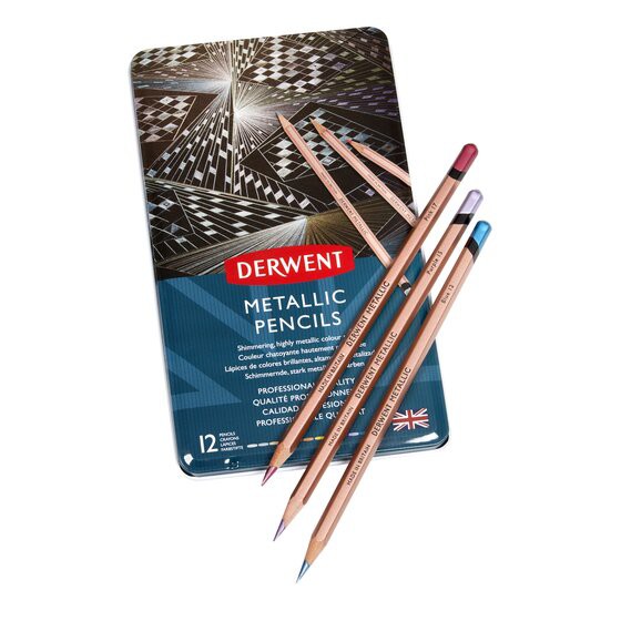 Derwent Metallic színes ceruza készlet fotó