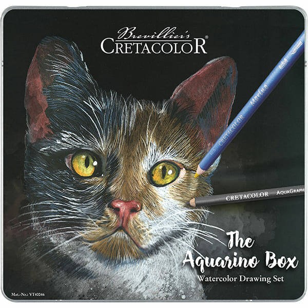 Cretacolor The Aquarino Box akvarell ceruza készletfotó