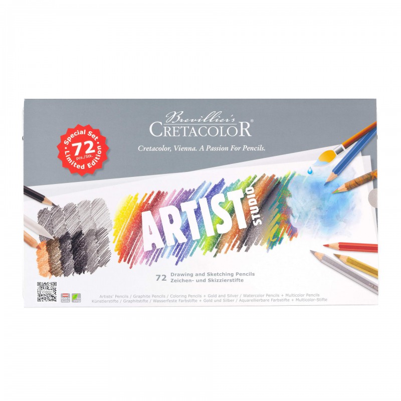 Cretacolor Artist Studio Set 72 db-os fémdobozbanfotó